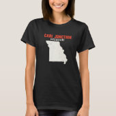 Carl Junction Missouri USA State America Travel Mi T-shirt (Voorkant)