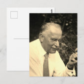 Carl Jung, circa 1935 Briefkaart (Voorkant / Achterkant)
