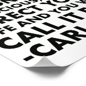 Carl Jung Quote onaangenaam Poster (Hoek)