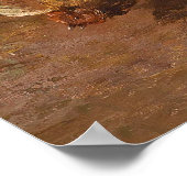 Carl Jutz  De hond in de vuilnisbelt Poster (Hoek)