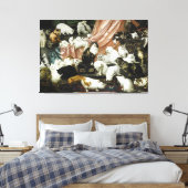 Carl Kahler - De geliefden van mijn vrouw Canvas Afdruk (Insitu (Slaapkamer))