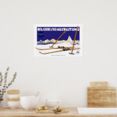  Carl Kunst Bilgeri Ski Equipment Poster (Keuken)