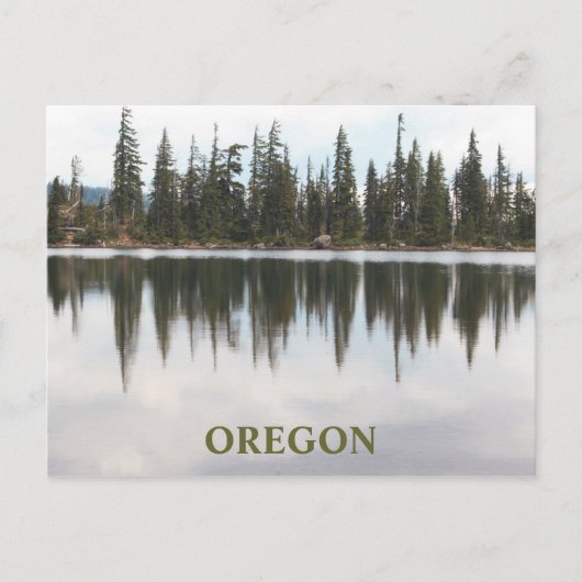 Carl Lake Oregon Briefkaart (Voorkant)
