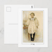 Carl Larsson #107 - Fine Art Briefkaart (Voorkant / Achterkant)