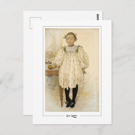 Carl Larsson #107 - Kunstkaart Briefkaart (Voorkant / Achterkant)