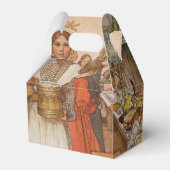 Carl Larsson 1904 voor de kerstmis Bedankdoosjes (Achterkant)