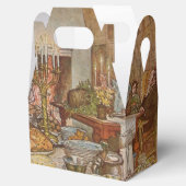 Carl Larsson 1904 voor de kerstmis Bedankdoosjes (Geopend)