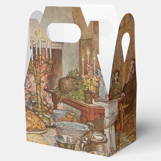 Carl Larsson 1904 voor de kerstmis Bedankdoosjes (Geopend)