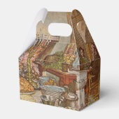 Carl Larsson 1904 voor de kerstmis Bedankdoosjes (Voorkant Zijde)