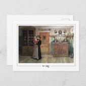 Carl Larsson #21 - Fine Art Briefkaart (Voorkant / Achterkant)