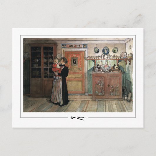 Carl Larsson #21 - Kunstkaart Briefkaart (Voorkant)