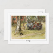 Carl Larsson #232 - Kunstmatig Briefkaart (Voorkant / Achterkant)