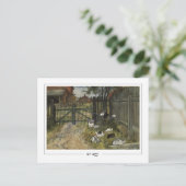 Carl Larsson #261 - Kunstmatig Briefkaart (Staand voorkant)