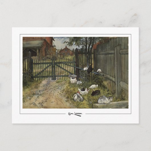 Carl Larsson #261 - Kunstpostkaart Briefkaart (Voorkant)