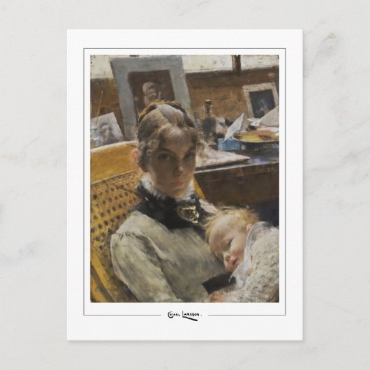 Carl Larsson #265 - Kunstkaart Briefkaart (Voorkant)
