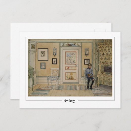 Carl Larsson #277 - Kunstmatig Briefkaart (Voorkant / Achterkant)