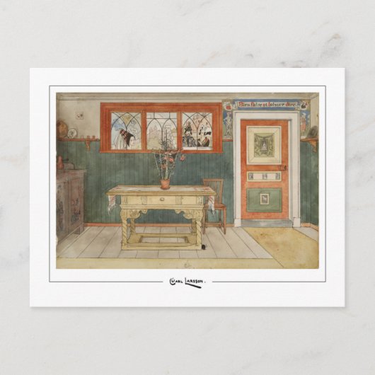 Carl Larsson #285 - Kunstmatig Briefkaart (Voorkant)