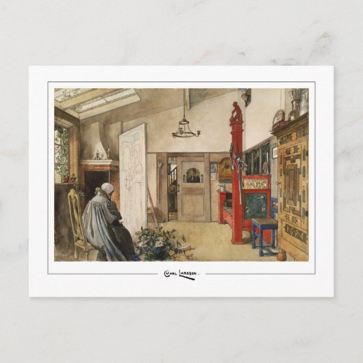 Carl Larsson #290 - Fine Art Briefkaart (Voorkant)