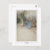 Carl Larsson #304 - Fine Art Briefkaart (Voorkant / Achterkant)