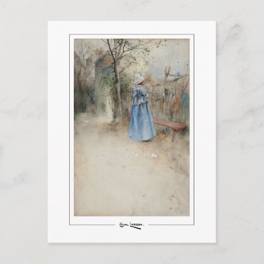 Carl Larsson #304 - Fine Art Briefkaart (Voorkant)