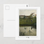 Carl Larsson #350 - Fine Art Briefkaart (Voorkant / Achterkant)