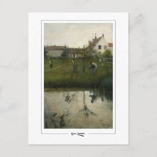 Carl Larsson #350 - Fine Art Briefkaart (Voorkant)