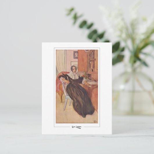 Carl Larsson #361 - Fine Art Briefkaart (Staand voorkant)