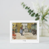 Carl Larsson #373 - Kunstkaart Briefkaart (Staand voorkant)