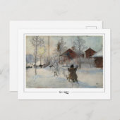 Carl Larsson #378 - Fine Art Briefkaart (Voorkant / Achterkant)