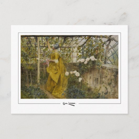 Carl Larsson #409 - Kunstkaart Briefkaart (Voorkant)