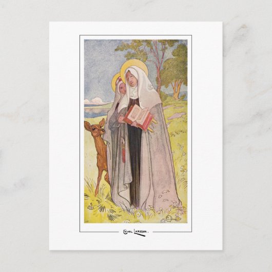 Carl Larsson #423 - Kunstkaart Briefkaart (Voorkant)