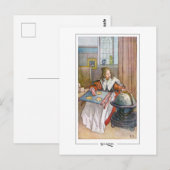 Carl Larsson #47 - Fine Art Briefkaart (Voorkant / Achterkant)