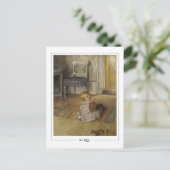 Carl Larsson #59 - Fine Art Briefkaart (Staand voorkant)