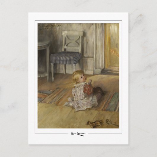 Carl Larsson #59 - Fine Art Briefkaart (Voorkant)