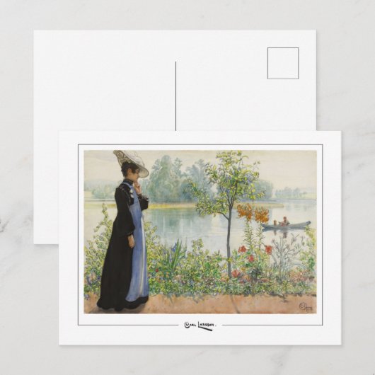 Carl Larsson #77 - Kunstkaart Briefkaart (Voorkant / Achterkant)
