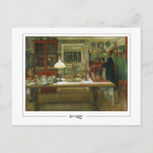 Carl Larsson #78 - Kunstkaart Briefkaart (Voorkant)