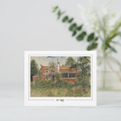Carl Larsson #7 - Kunstpostkaart Briefkaart (Staand voorkant)
