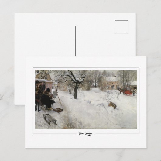 Carl Larsson #88 - Kunstkaart Briefkaart (Voorkant / Achterkant)