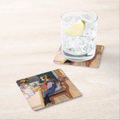 Carl Larsson A Late Risers Miserable Breakfast Kartonnen Onderzetters (Insitu)