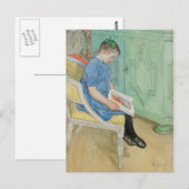 Carl Larsson - Anna-Johanna Briefkaart (Voorkant / Achterkant)