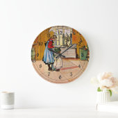 Carl Larsson art: De keuken Grote Klok (Huis)