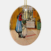 Carl Larsson art: De keuken Keramisch Ornament (Rechts)