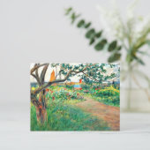 Carl Larsson art: Landschap in Marstrand Briefkaart (Staand voorkant)