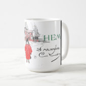 Carl Larsson Artist Studio Workroom Waterverf Mok (Voorkant rechts)