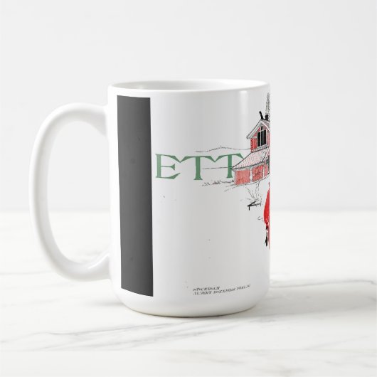 Carl Larsson Artist Studio Workroom Waterverf Mok (Links)