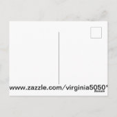 Carl Larsson - Bloemen op de vensterbank Briefkaart (Achterkant)