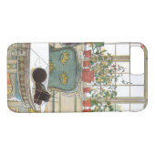 Carl Larsson - Bloemen op het raam Case-Mate iPhone Case (Achterkant (Horizontaal))