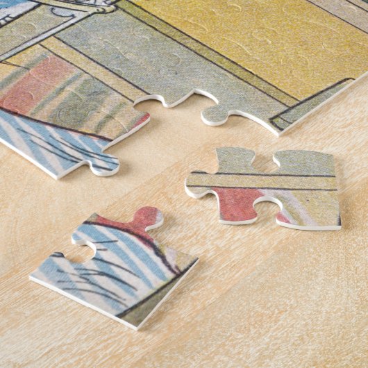 Carl Larsson - Bloemen op het raam Legpuzzel (Zijkant)