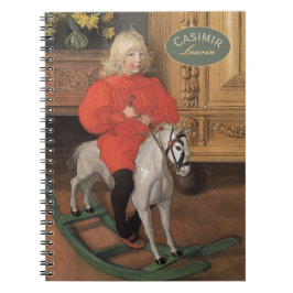Carl Larsson Boy over het rotspaard CC1060 Notitieboek
