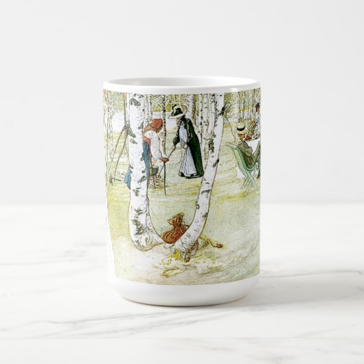 Carl Larsson Breakfast in de open Mok (Center)